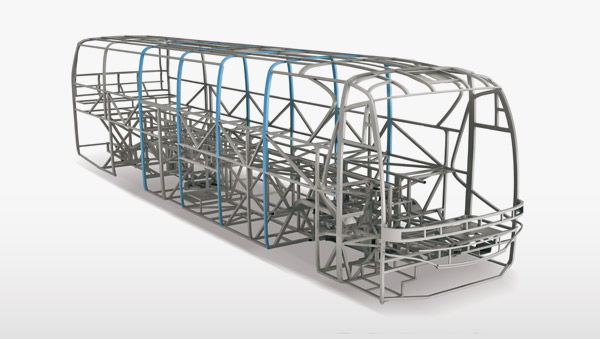 采用专利技术全承载结构